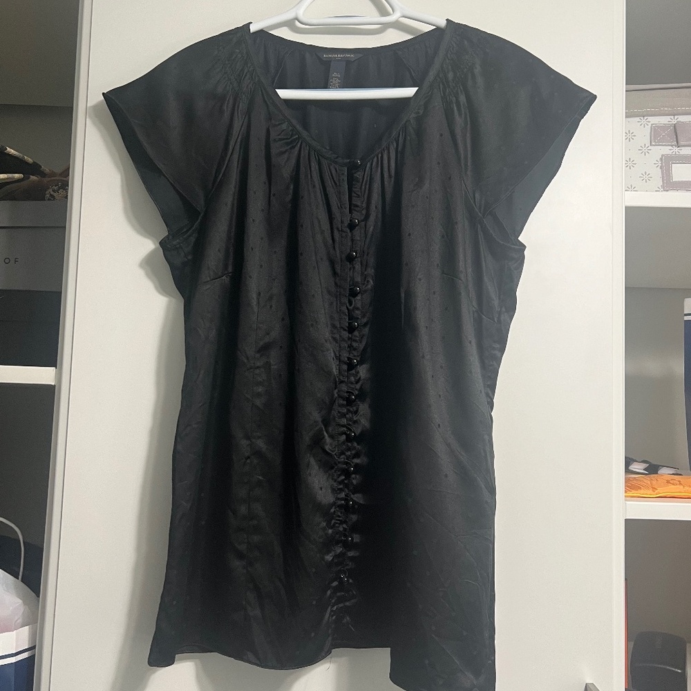 Banana Republic, Size L, Black